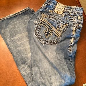 Rock Revival Mens Size 36 Zed Jean